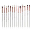 Jessup Eye Makeup Brushes Set 15pcs Precise Eyeshadow Brush Eyebrow EyeLiner Blending Concealer Natural Synthetic Black T177