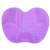 1Pcs Silicone Brush Cleaning Mat Make Up Brush Cleaner Brushes Cleanser Cosmetic Clean Tools For Eyes Face Brushes