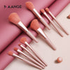 MAANGE 7/9/15pcs Makeup Brush Set+5pcs Mini Sponge Cosmetics for Face Natural Synthetic Hair Professional Beauty Makeup Tools