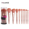 MAANGE 7/9/15pcs Makeup Brush Set+5pcs Mini Sponge Cosmetics for Face Natural Synthetic Hair Professional Beauty Makeup Tools