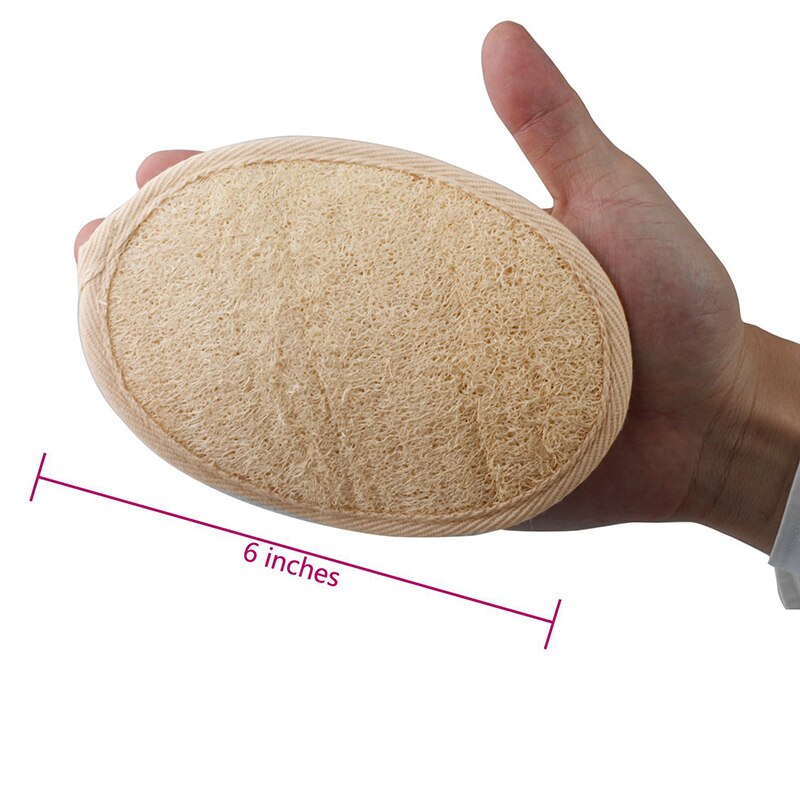 Natural Loofah Exfoliating Body Scrub Eco-Friendly Biodegradable Loofah Bath Sponge Loofah for Women and Men