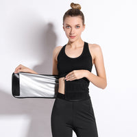 Sauna Sweat Waist Trimmer Belly Belt Wrap Workout Sport Sweat Band Abdominal Trainer Weight Loss Body Shaper Tummy Control  Belt