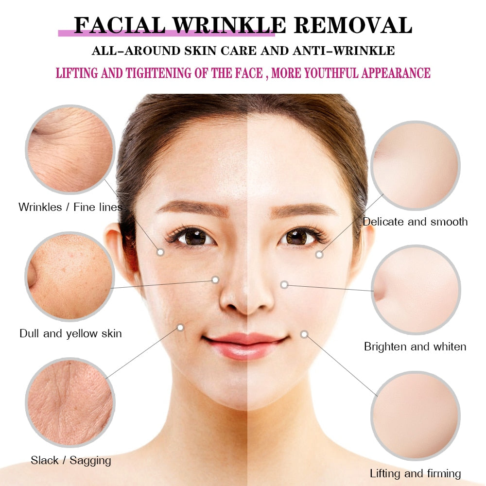 5 Seconds Instant Wrinkle Remover Face Cream Nourishing Anti Aging Skin Care Facial Lifting Whitening Beauty Health