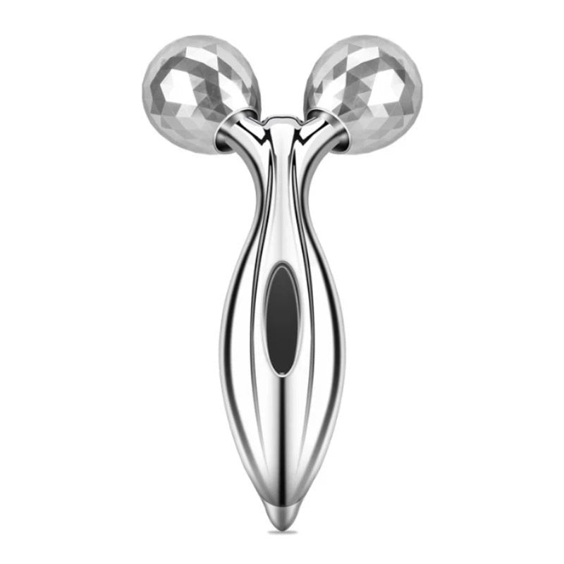 3D Roller Face Slimming Artifact Beauty Instrument Manual Massager Small V Face Slimming Face Shaping Skin Tightening Face Slimm