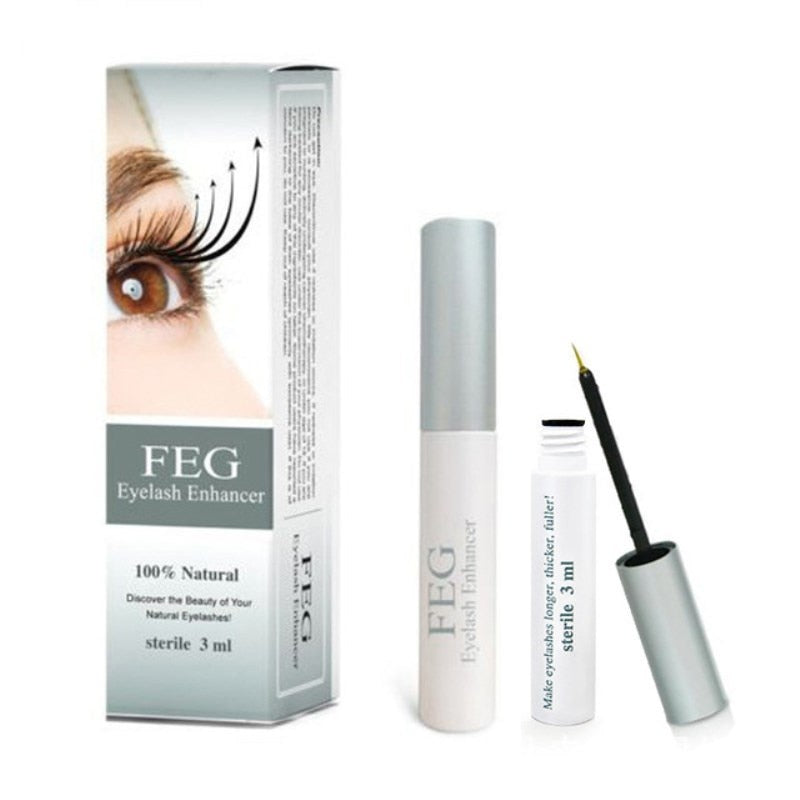 FEG Eyelash Growth Enhancer Natural Medicine Treatments Lash Eye Lashes Serum Mascara Eyelash Serum Lengthening Eyebrow Growth