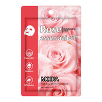 Green Tea Skin Care Plant Essence Face Mask Moisturizing Oil-Control Beauty Skin Pomegranate Rose Fruit Aloe Sheet Face Masks