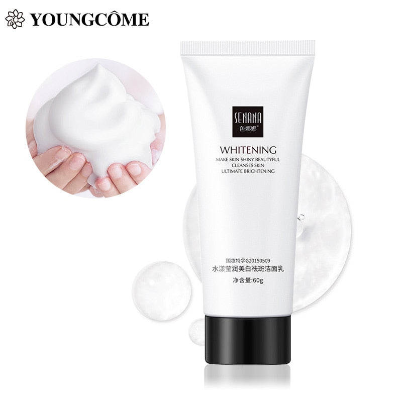 60g Facial Cleanser Niacinamide Hyaluronic Acid Oil Control Gentle Foam Smoothing Deep Cleansing Facial Skin Care