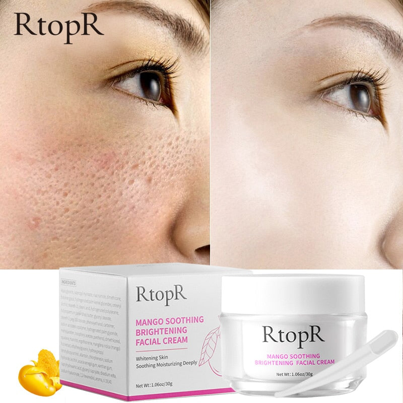 RtopR Face Cream Anti-Wrinkle Anti Aging Whitening Mango Bright Moisturizing Liquid Tights Nourishing Shrink Pores High Quality