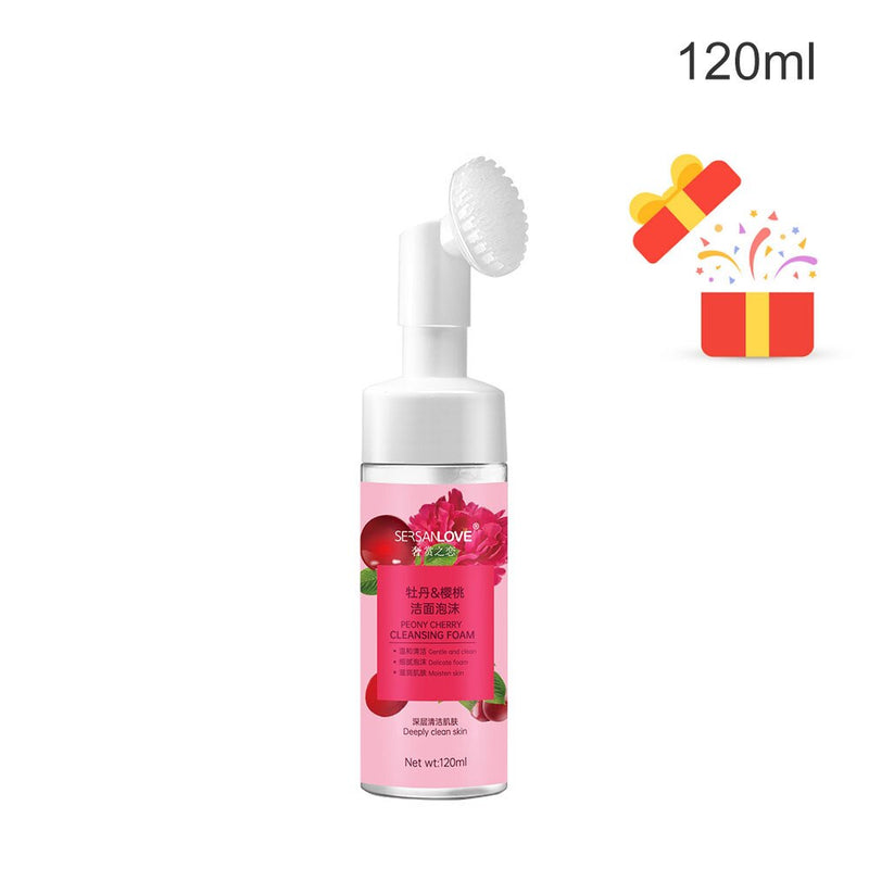 Hyaluronic Acid Amino Acid Gentle Cleansing Mousse Moisturizing Oil Control Unclog Pores Facial Cleanser