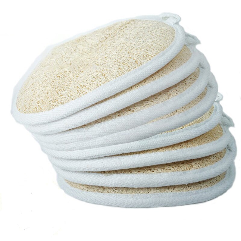 Natural Loofah Exfoliating Body Scrub Eco-Friendly Biodegradable Loofah Bath Sponge Loofah for Women and Men