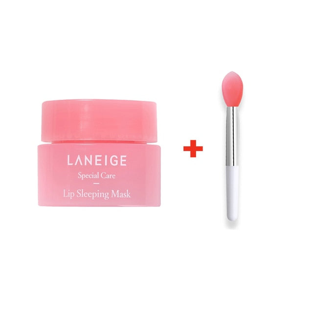 3pcs Lip Balm Korea Berry Lips Sleep Mask Night Care Hydrated Maintenance 3g Laneige Pink Lips Whitening Cream Nourish Protect