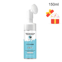 Hyaluronic Acid Amino Acid Gentle Cleansing Mousse Moisturizing Oil Control Unclog Pores Facial Cleanser