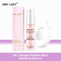 Silk Collagen Face Serum  Tightening Pores Repairing Anti Aging Whitening Repair Shrink Pore Lift Firm Skin Care