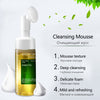 Hyaluronic Acid Amino Acid Gentle Cleansing Mousse Moisturizing Oil Control Unclog Pores Facial Cleanser