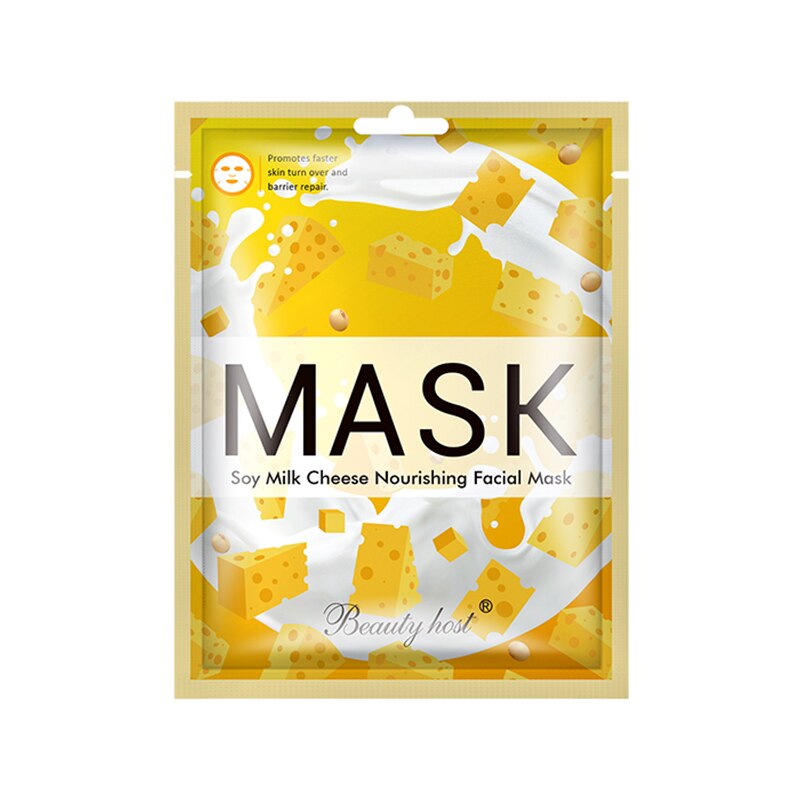 Turmeric Avocado Retinol Facial Face Mask 1piece Sheet Mask Beauty Skincare Korea Skin Care Moisturizing Oil-Control Anti-aging